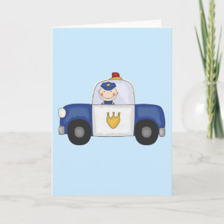 Carte T-shirts et cadeaux de croisière de police