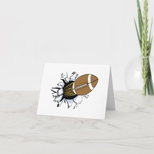 Carte T-shirts et cadeaux de football (Devant)