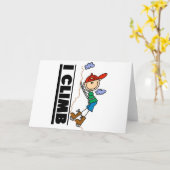 Carte T-shirts et cadeaux d'Escalades de roche (Fleur jaune)