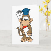 Carte T-shirts et cadeaux licenciés de singe (Fleur jaune)