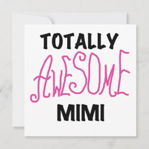 Carte T-shirts et cadeaux Mimi Pink totalement géniaux