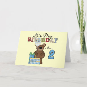 Carte T-shirts et cadeaux pour le 2e anniversaire de Boy