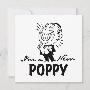 Carte T-shirts et cadeaux Smiling New Poppy