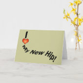 Carte T-shirts Hip Replement | Obtenir des cadeaux (Fleur jaune)