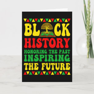 Carte T Shirts Histoire des Noirs Femmes Mois de l'Histo