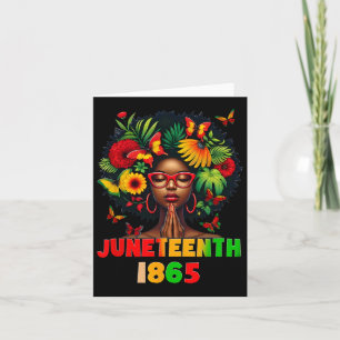 Carte T-shirts Juneteenth 1865 Femmes Célébrant la Liber
