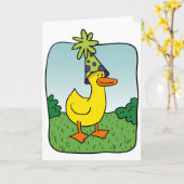 Carte T.W. Canard 1 (Fleur jaune)