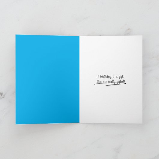 Carte Tabby cat à 60 ans (Intérieur)