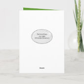 Carte Tabby Kittens Anniversaire En Herbe (Dos)