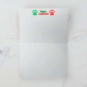 Carte Tabby Reindeer gris (Intérieur)