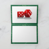 Carte Table de craps avec dés Las Vegas (Intérieur)
