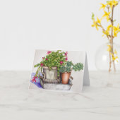 Carte table de terrasse (Fleur jaune)