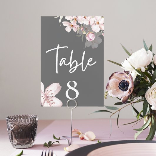 Carte table Mariage Cherry Blossom