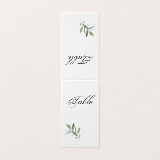 Carte table pliante (Outside Unfolded)