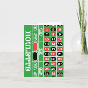 Carte Table Roulette - Casino Gamme Pour Gagner