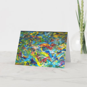 Carte Tableau Abstrait de Julia Morrill