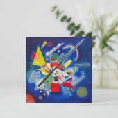 Carte Tableau bleu | Wassily Kandinsky | (Debout devant)
