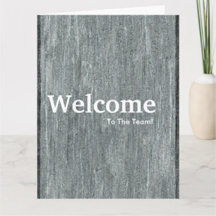 Carte Tableau de bienvenue pour nouvel employé