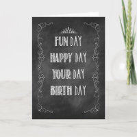 Tableau de bord de la belle-fille Anniversaire, Co