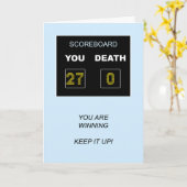 Carte Tableau de bord du 27e anniversaire (Fleur jaune)