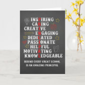 Carte Tableau de bord du Merci d'appréciation du directe (Fleur jaune)