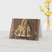 Carte Tableau de Madonna noire 1745 (Fleur jaune)