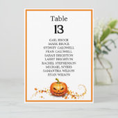 Carte Tableau de siège de l'arbre de la balance Mariage  (Debout devant)