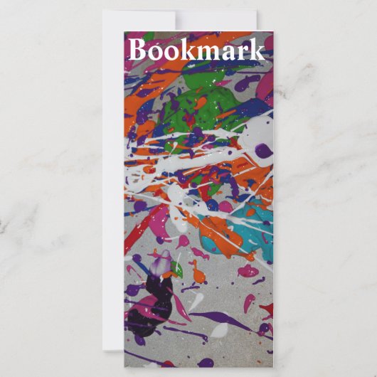 Carte Tableau des cookies - Signet (Devant)