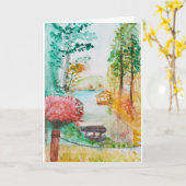 Carte Tableau du lac Spivey (Fleur jaune)