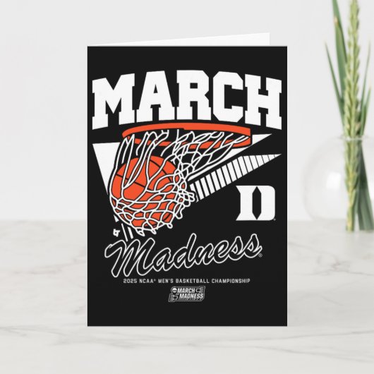 Carte Tableau Duke - Tableau March Madness 2025 - Ncaa (Devant)