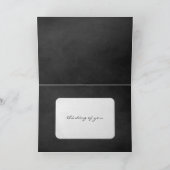 Carte tableau noir pensant à vous (Intérieur)