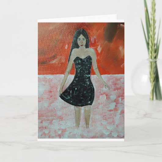 Carte Tableau Oriental Sunset par Alfred Fox (Devant)