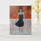 Carte Tableau Oriental Sunset par Alfred Fox (Fleur jaune)