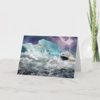 Tableau Titanic et Iceberg RMS