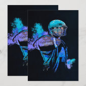 Carte Tableaux du joueur de football (Devant / Derrière)