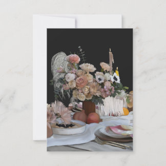 Carte Tablescape Bohème