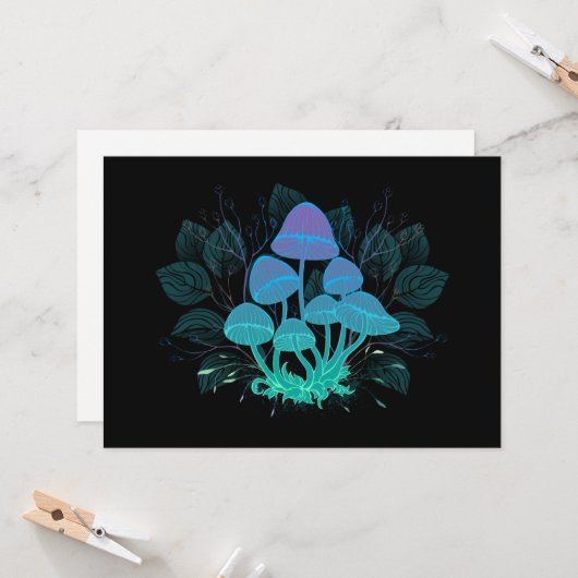 Carte Tabourets dans Bushes (Devant/Arrière en situation)