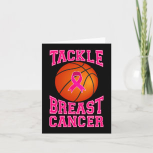 Carte Tacker Basketball rose Ribbon Cancer du sein Prix