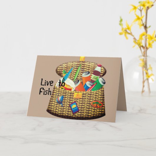 Carte Tackez Gold Graphic Live to Fish Gear Digital (Fleur jaune)