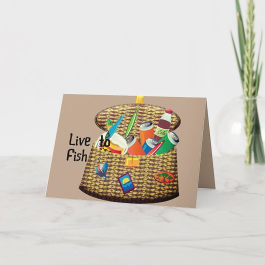 Carte Tackez Gold Graphic Live to Fish Gear Digital (Devant)