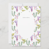 Carte Taco Bout Love Dîner de répétition illustré (Dos)