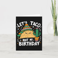 Taco Bout My Birthday Mexicaine Taco Party Boy