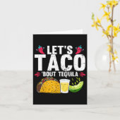 Carte Taco Bout Tequila Cinco De Mayo (Fleur jaune)