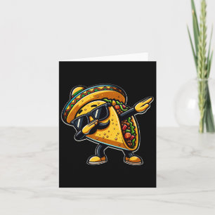 Carte Taco Dabbing Cinco De Mayo Drôle Fête Des Pères Me