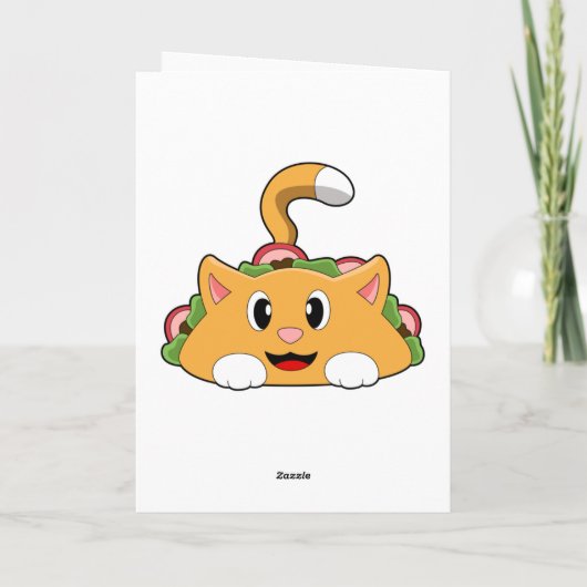 Carte Taco de chat (Dos)