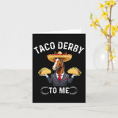 Carte Taco Derby À Moi Cinco De Mayo (Fleur jaune)
