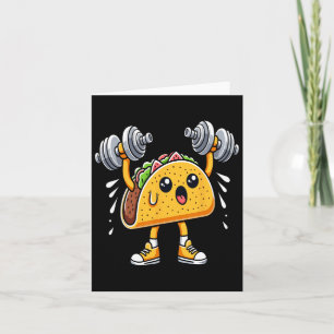 Carte Taco Fitness Workout Gym Cinco De Mayo Mexicaine F