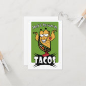 Carte Taco Guy (Devant/Arrière en situation)