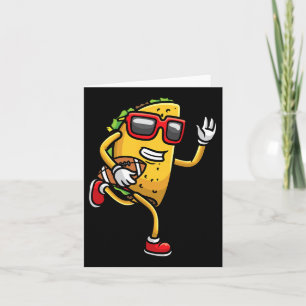 Carte Taco Jouer Football Mexicain Cinco De Mayo Enfants