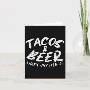 Carte Tacos Bière Pourquoi Je Suis Ici Pub Cinco De Mayo